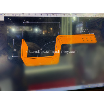 Máquina dobladora de láminas de barras colectoras instaladas completamente inteligentes